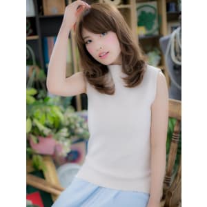 フレアカールの甘・ゆる大人女子