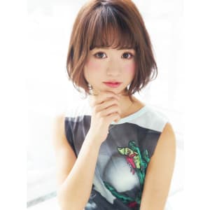 【ジュレベール 松田】 大人ニュアンスな透明感ショートボブ