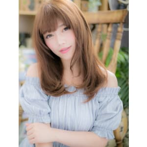 好感度UPの明るい☆重ためスタイル