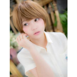 うざバングショートボブ