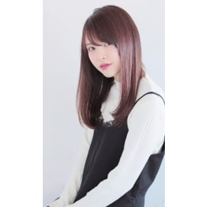 ツヤ感綺麗なストレート :o113