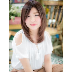 小顔ストレート