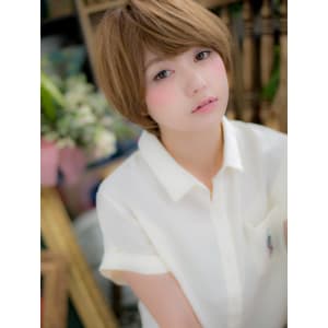 うざバングショートボブ