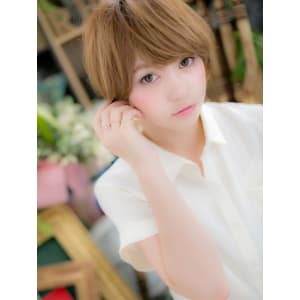 うざバングショートボブ