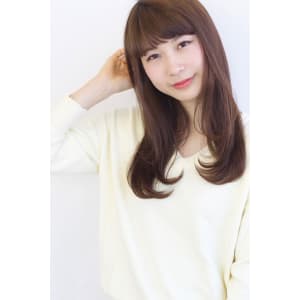 ミルクティーカラーワンカールスタイル　AKI-77