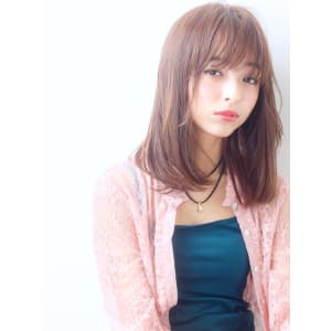 大人可愛いストレート