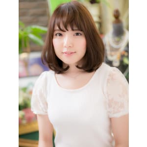 ナチュラル☆ストレートボブ