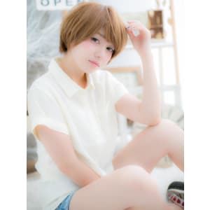 うざバングショートボブ