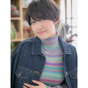 ハンサムマッシュショート