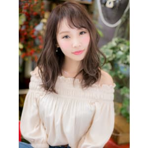 ニュアンス感ある、ほつれ感ウェーブ
