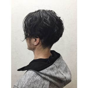 お客様を撮影☆色気がでる刈り上げスタイル☆