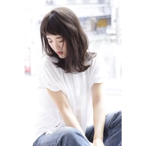 透け感グレージュロブ