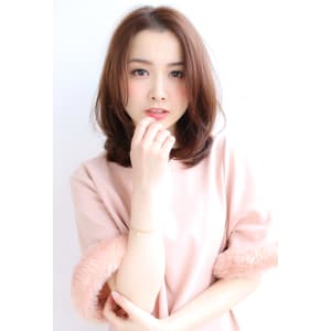 大人可愛いミディスタイル【H-399】