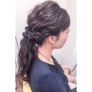 hair coucouお客様アレンジ