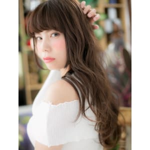 差のつくロング×ウェーブ