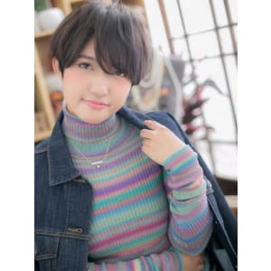 ハンサムマッシュショート