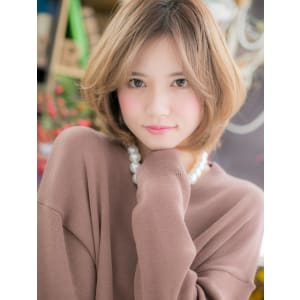 グラデカラー x エアリーボブ