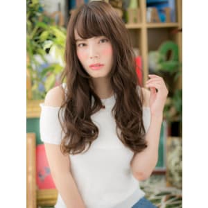 差のつくロング×ウェーブ