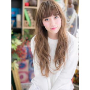 ルーズ感ある…ラフウェーブロング