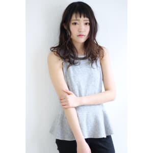 ベビーバング×大人セミロング - hair+resort lagoon【ヘアリゾートラグーン】掲載中