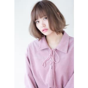 耳掛け外ハネオシャレボブ