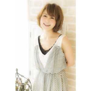 ナチュラルマーメイドボブ