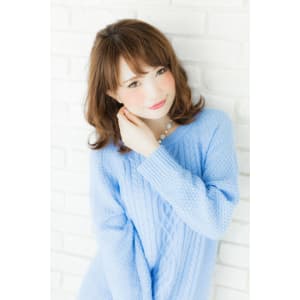 フレンチ外ハネミディ