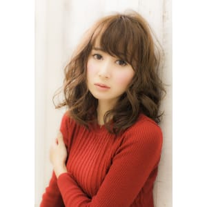 外国人風ガーリーカール