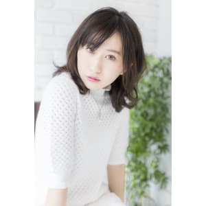 ごくユル巻き髪