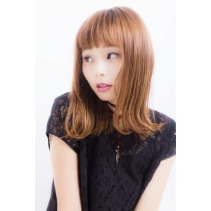 ガーリー外ハネstyle