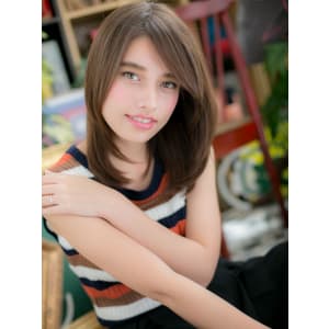 ダークカラーで上品ミディアム - COVER HAIR bliss 戸田公園西口店【カバーヘアブリス トダコウエンニシグチテン】掲載中
