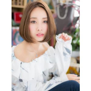 都会派レディのハンサムボブ