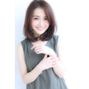 大人女性のカールミディアム【H-410】