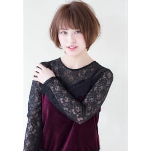 おとな可愛いひし形ショート