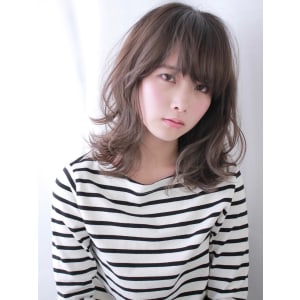 [HAIRDERA'S]外国人風グレージュxセミディ