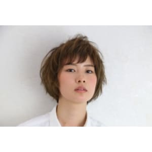 ゆるフワショートボブ