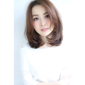 大人可愛いゆるふわミディアム【H-414】