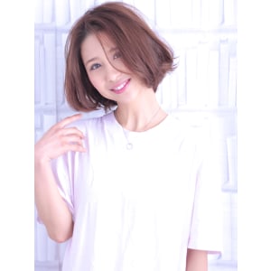 【HAIR DERA'S】愛され女子透け感ワンカールボブ