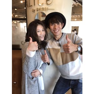 【担当　AKIHIRO】リアルお客様スタイルグレージュカラー