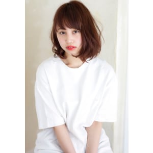 【担当　添田】ミックスカールの大人ロブ　簡単スタイリング