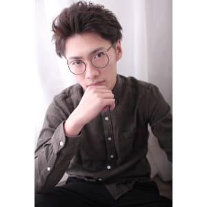 [HAIRDERAS] アップバングx刈り上げx２ブロック