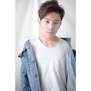 [hairderas]カジュアルショートxツーブロックxアッ