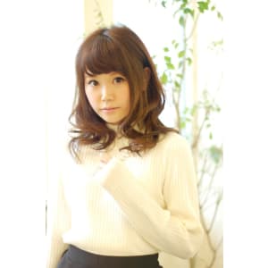 大人かわいいゆるふわウェーブ