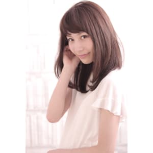 [hairderas]ミディアムxナチュラルxベージュ
