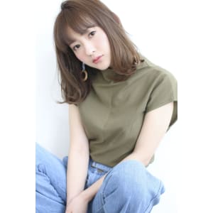 内巻き大人ナチュラルロブ 【y－１５８】
