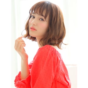 ストロベリーアッシュ★外ハネボブ