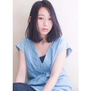 ひし形でシンプルな大人ボブ T-232 