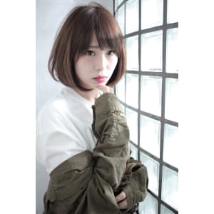 [HAIRDERA'S]ストレートボブx大人可愛い