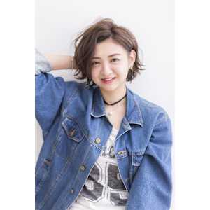 ニュアンス可愛いショートボブ