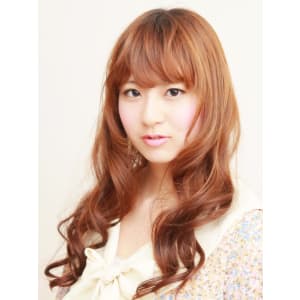 シフォンカールロング